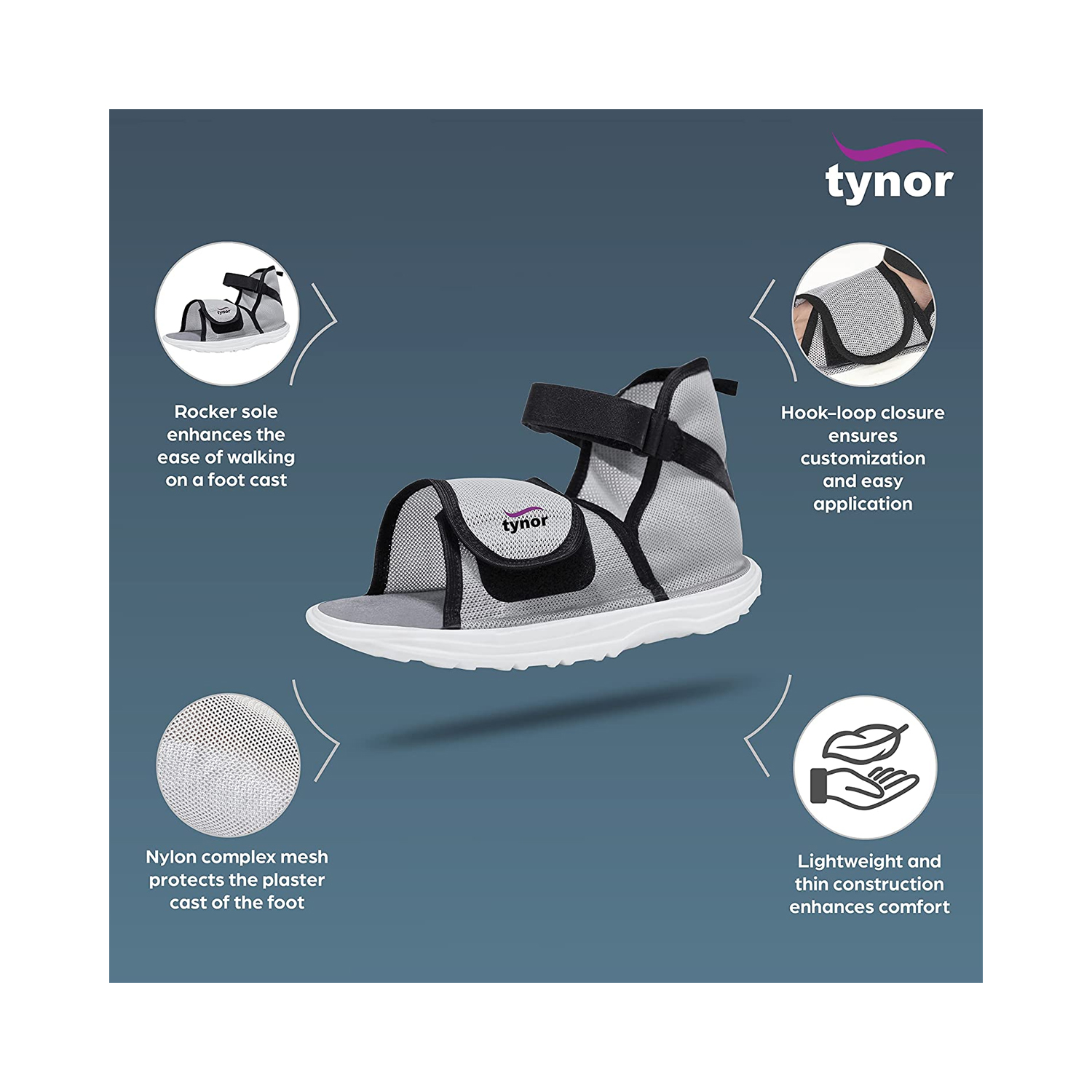 Buy Tynor Cast Shoe Rocker Sole Online at Best Price In India - Cureka