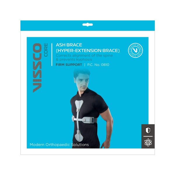 Vissco Hyper Extension Ash Brace XXL - Cureka