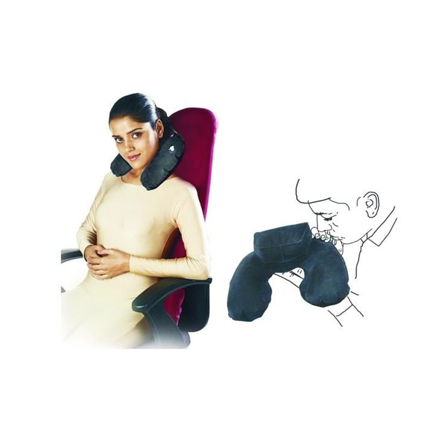 Vissco Air Pillow For Neck Support Cureka