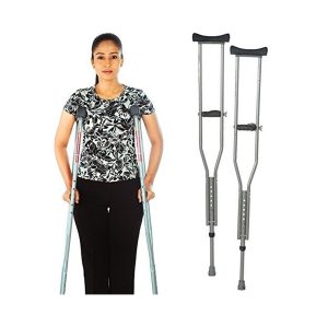 Vissco Invalid Underarm Auxiliary Crutches