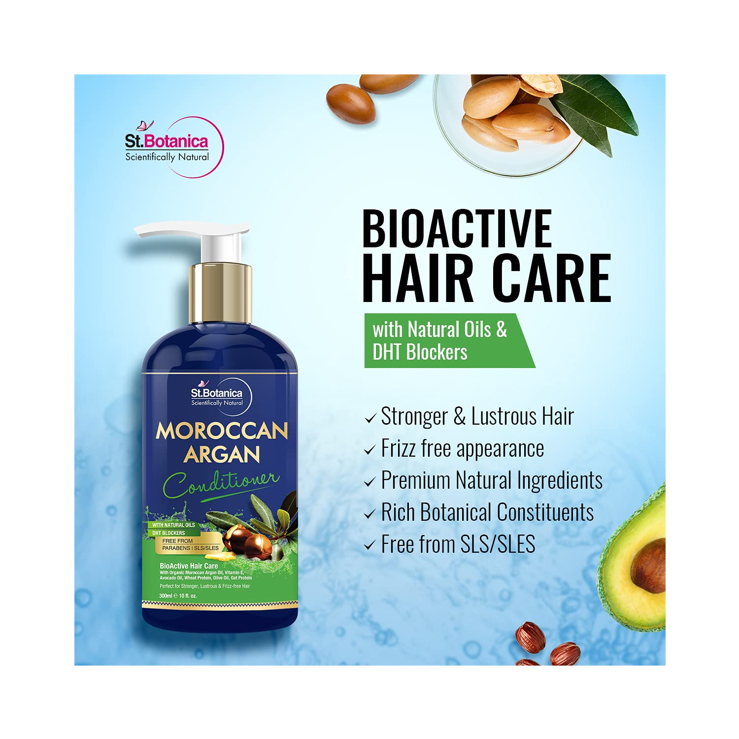 StBotanica Moroccan Argan Hair Conditioner Cureka