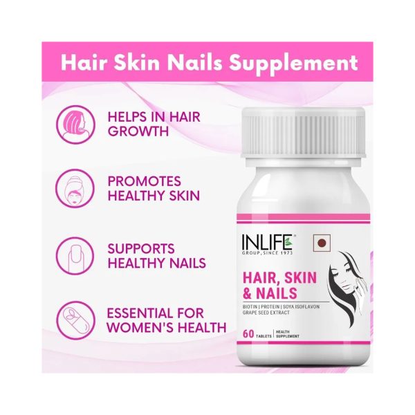 Buy Best Natural Vitamin Tablets, Supplements for Healthy Hair, Skin and  Nails – By Nature Everyday Nutrition