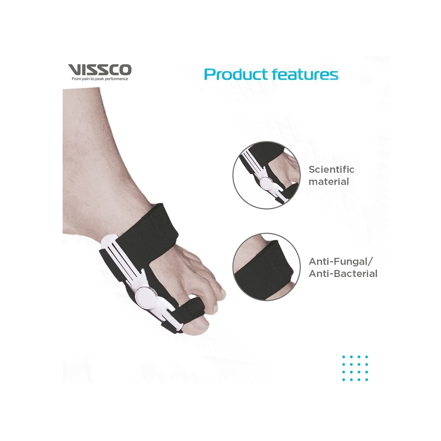 Vissco Bunion Splint Universal at ₹385 Best Bunion Splint in India
