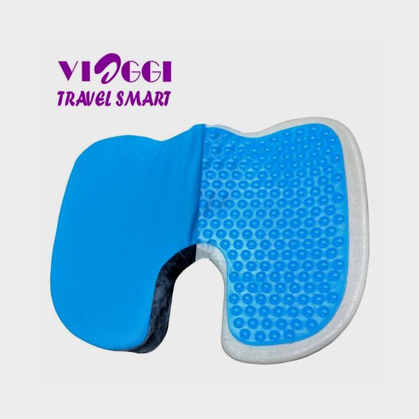 Viaggi Coccyx Orthopedic Memory Foam Seat Cushion With Cool Gel
