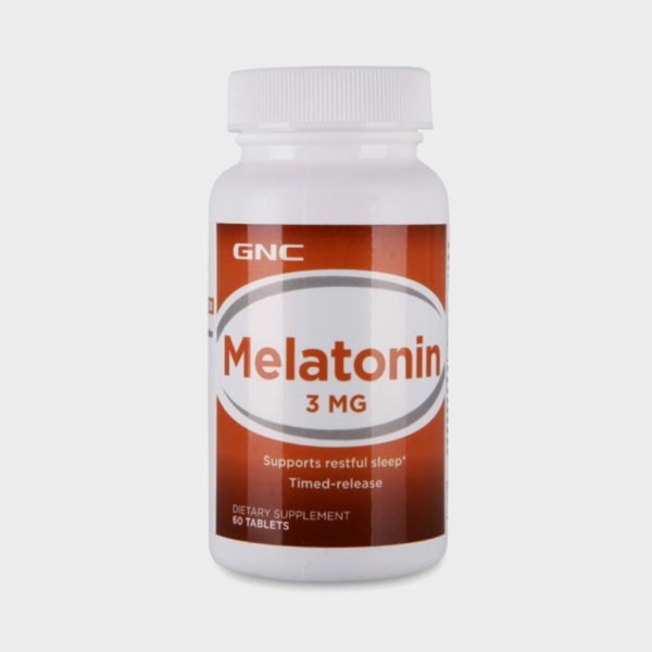 GNC Melatonin 3 mg (60 Tablets)