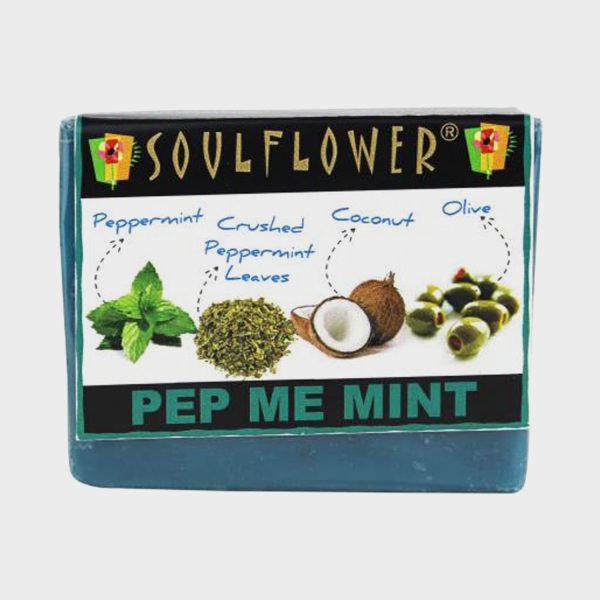 Soulflower Pep Me Mint Soap