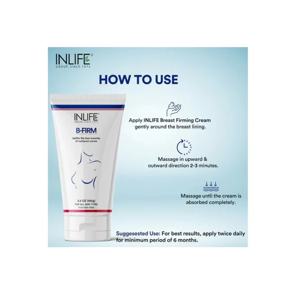 Inlife B Firm Natural Breast Tightening Cream 100gm ₹337