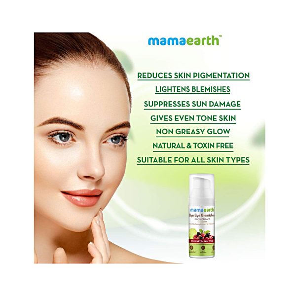 benefits of Bye Bye Blemishes Face Cream