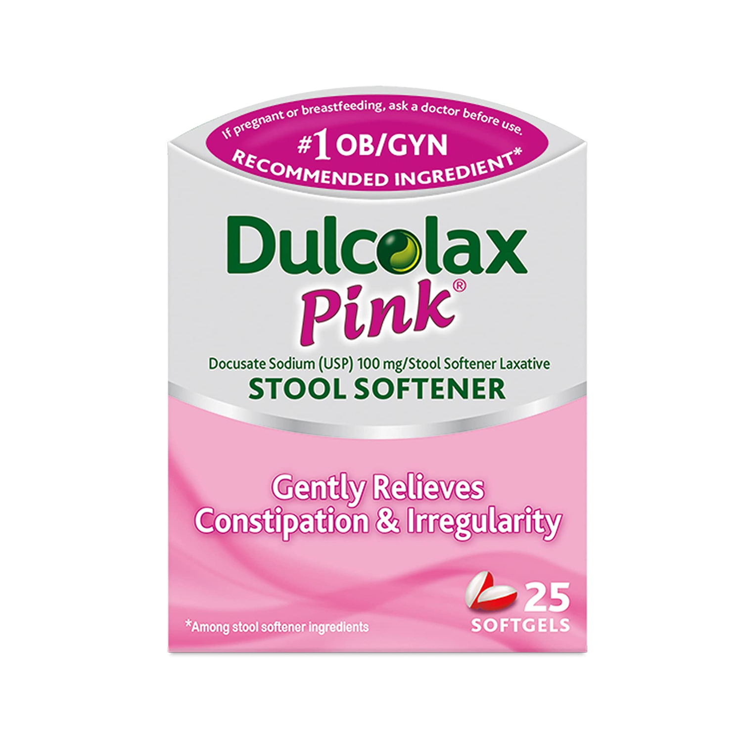 Dulcolax Pink Stool Softener (25 gels) Rs. 2399 Approved by Experts