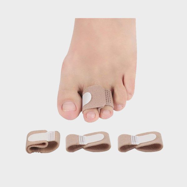 Digital Shoppy Splint Wraps Fabric Toe Finger Separator and Straightener Hallux Valgus Corrector Bandage
