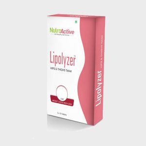 Lipolyzer Hips and Thighs Tablet for Weight Loss 30 Tab