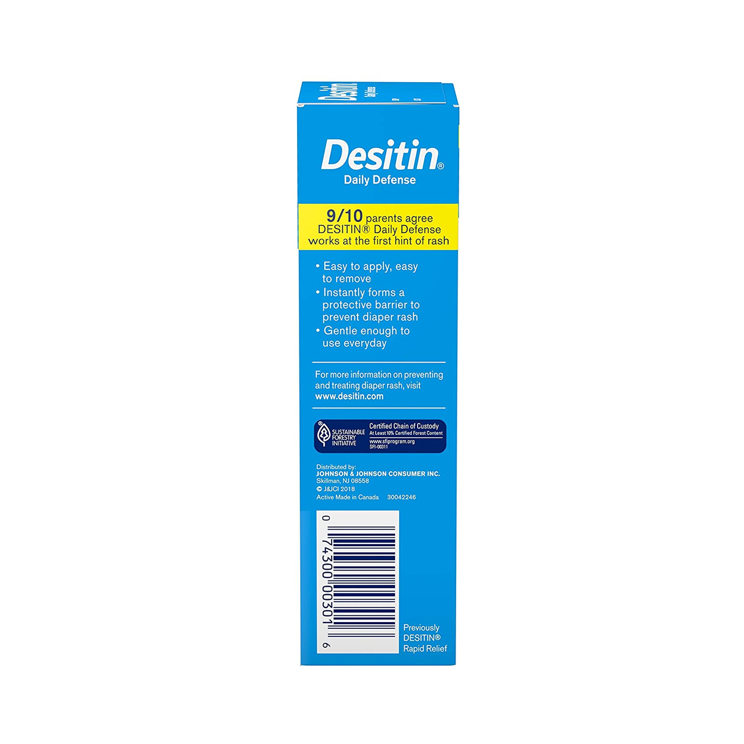 Buy Desitin Diaper Rash Cream Rapid Relief(113g) Online At Best Price