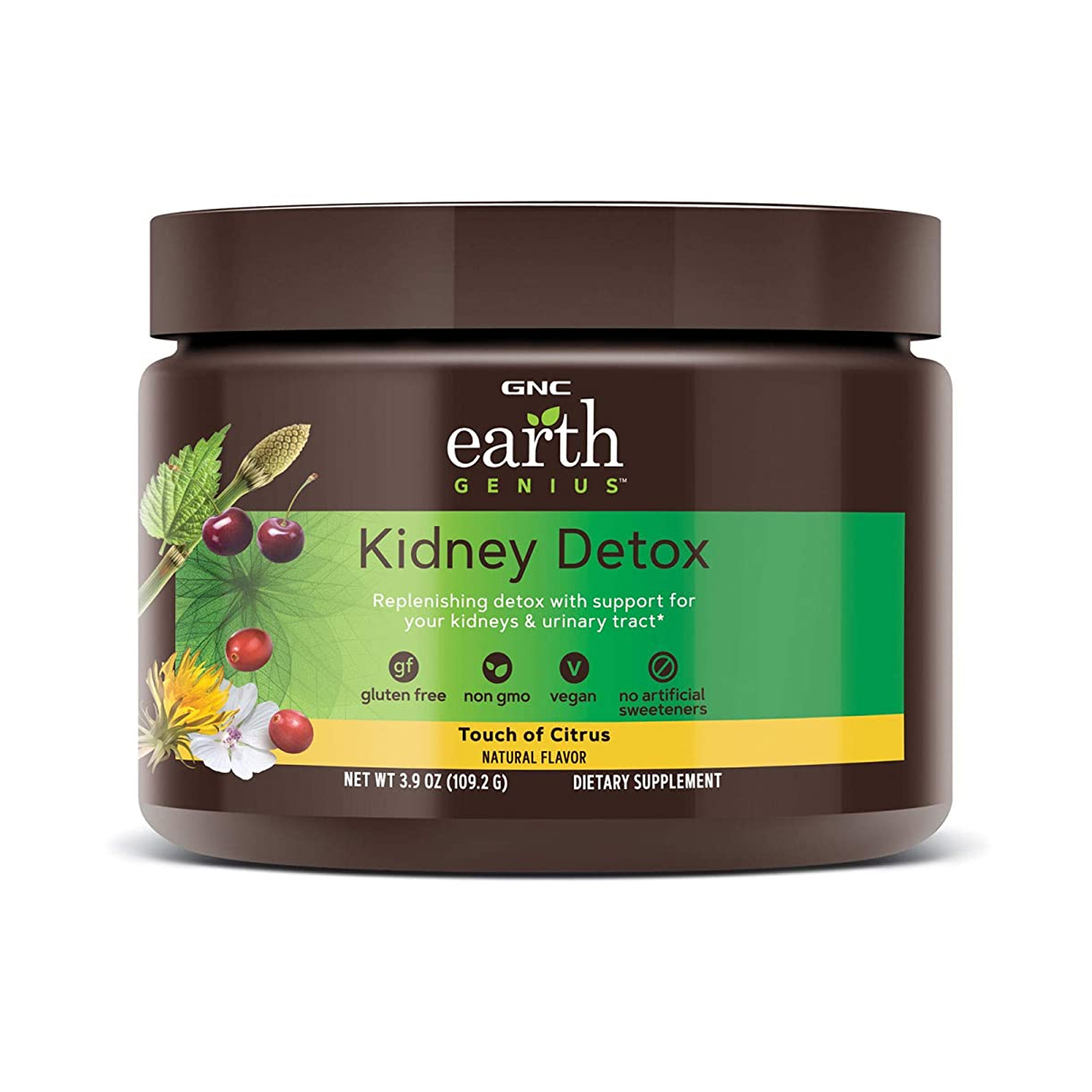Kidney supplements GNC Earth Genius Kidney Detox 109.2g ₹2499 Cureka