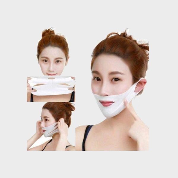 Double V Face Hanging Ear Face Paste Hydrogel Mask +40pc Face V Shaper Facial Slimming Sticker