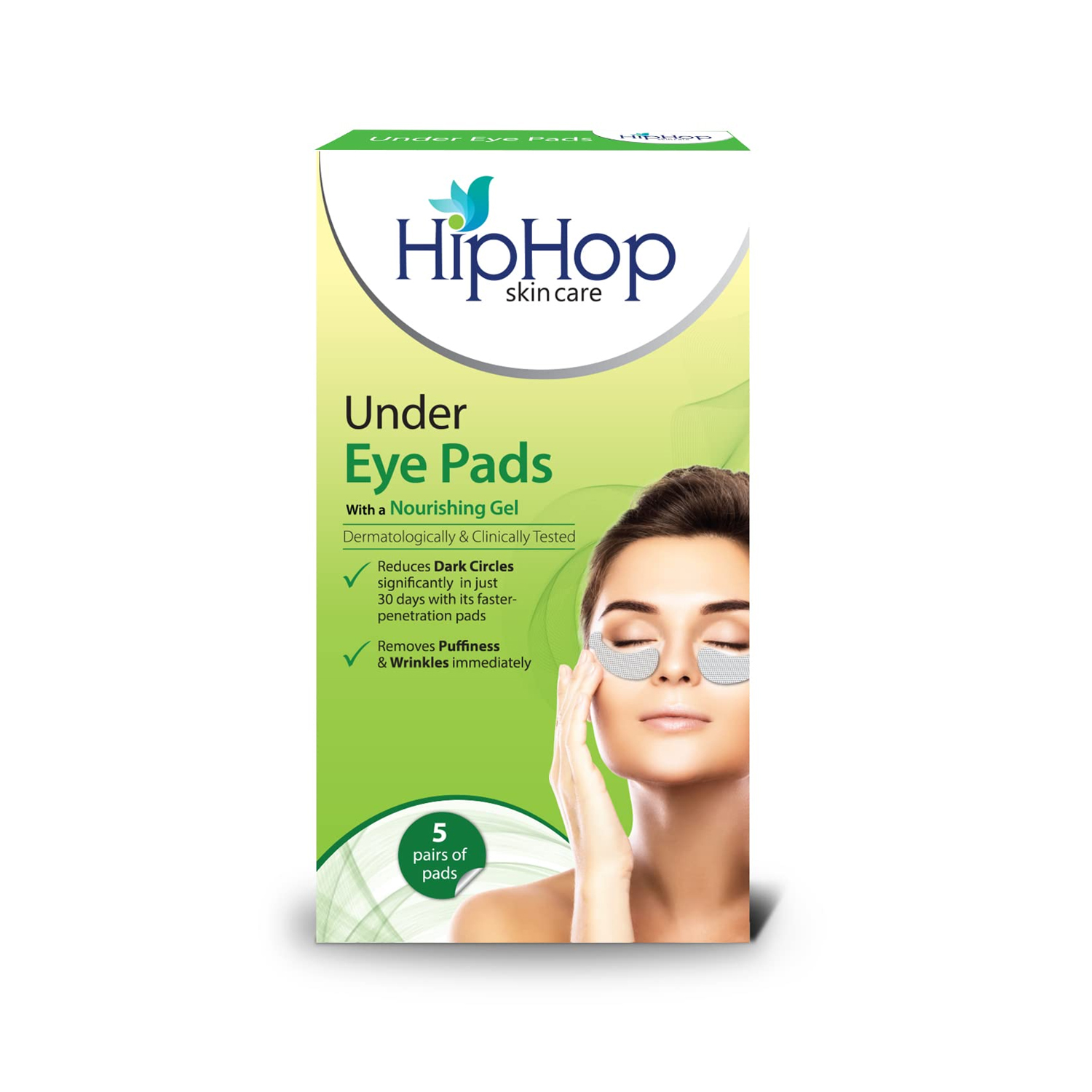 HipHop Under Eye Pads with Nourishing Gel 5 Pads Cureka Online