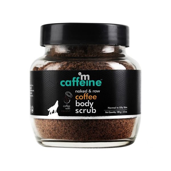 mCaffeine Naked & Raw Coffee Body Scrub – 100g