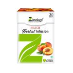Zindagi Peach Herbal Infusion Health Drink (20 Sachets)