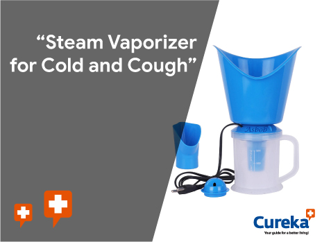 blue colur steam vaporizer machine