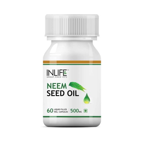 INLIFENeem Seed Oil Capsule, 500mg