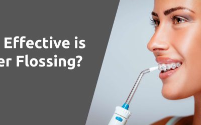 water flossing effectiveness