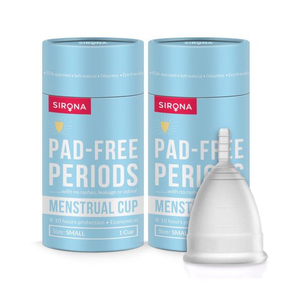 Sirona pad free periods menstrual cup