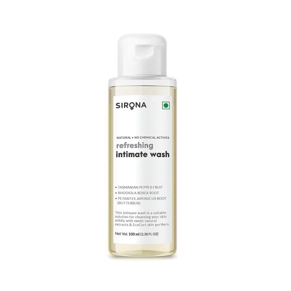 Sirona Natural pH Balanced Intimate Wash Feminine Care Cureka