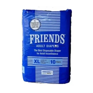 Friends Adult Diapers XL Size (10 Diapers)