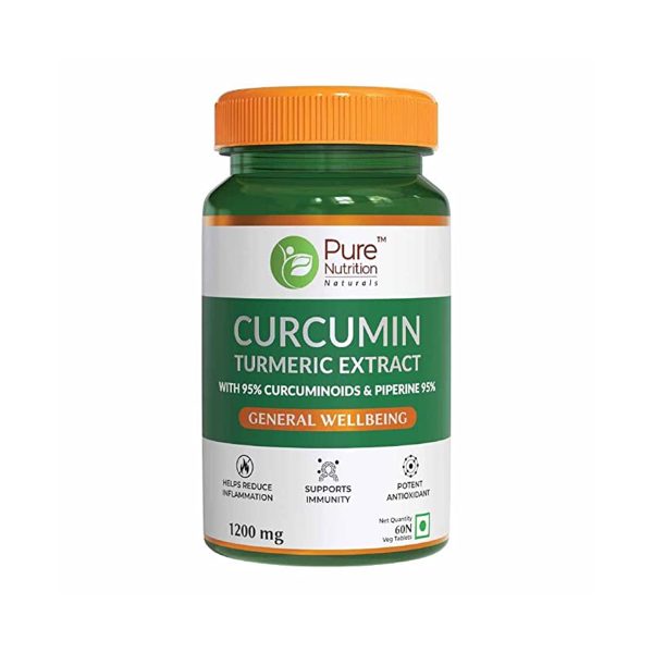 Pure Nutrition Curcumin (Bioactive Curcumin) 30 Capsules