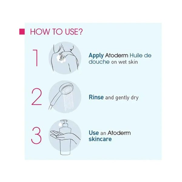 Bioderma Atoderm Huile de douche