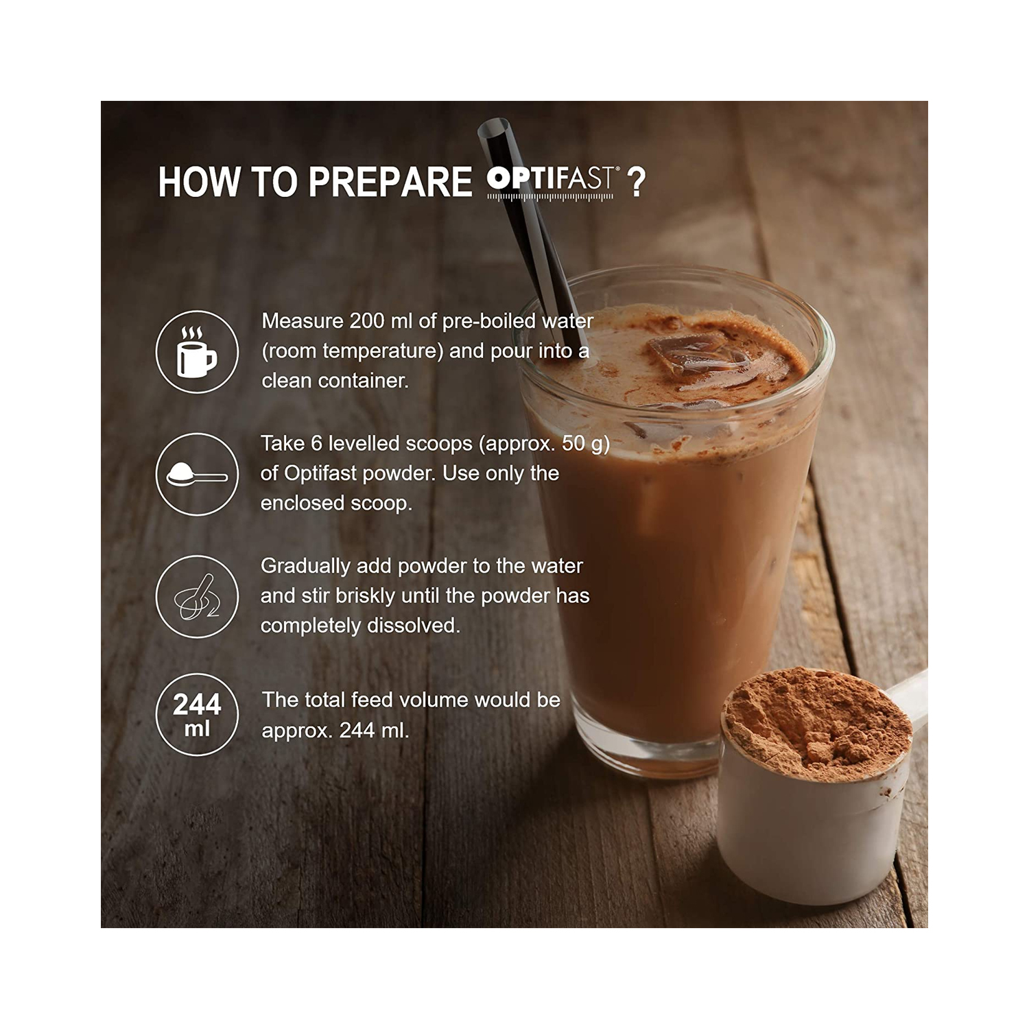 Nestle OPTIFAST Chocolate Shake 400g at Rs.1184 Meal replacement