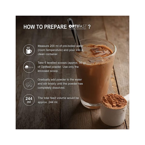 Nestle Optifast Weight Management Chocolate Shake