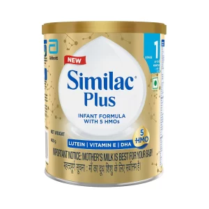Similac Plus Infant Formula Stage 1 Up to 6 Months 400 gm Tin