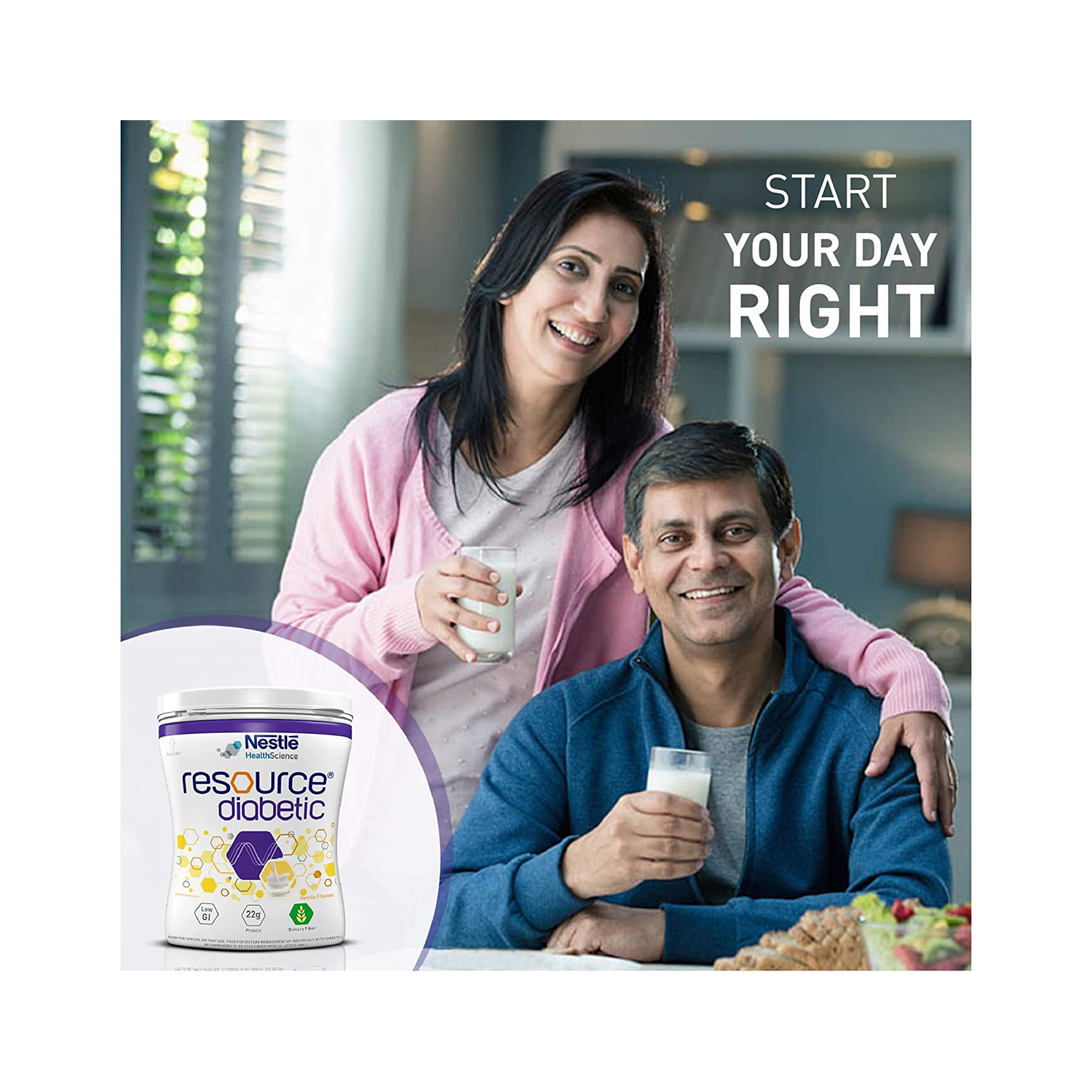 Nestle Resource Diabetic Pet Jar Pack 400g Cureka