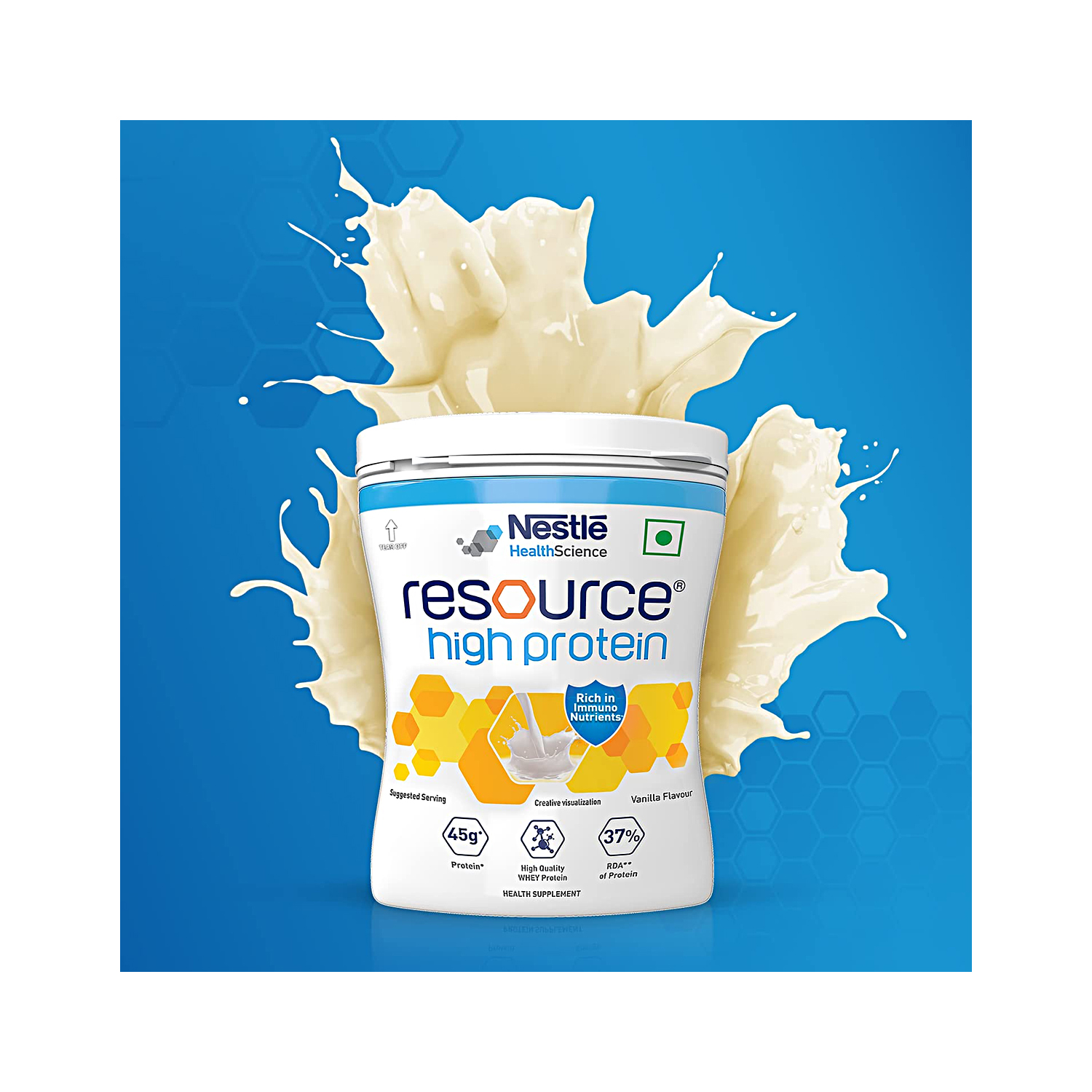Nestle Resource High Protein 400g Pet Jar Pack (Vanilla Flavor) Rs. 861 Cureka