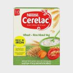Nestle Cerelac Fortified Baby Cereal with Milk from 10 to 12 Months Wheat-Rice Mixed Veg
