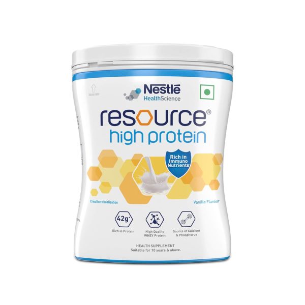 Nestle Resource High Protein – 400g Pet Jar Pack (Vanilla Flavor)