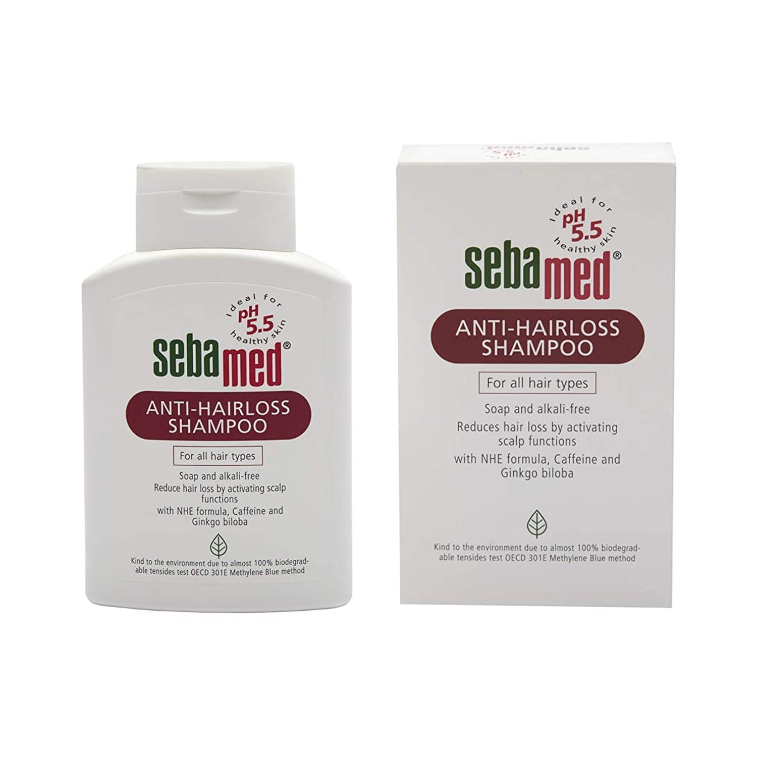 Sebamed Anti Hair Loss Shampoo for All Hair Types, 200 ml - Cureka - Online Health Care Products Shop