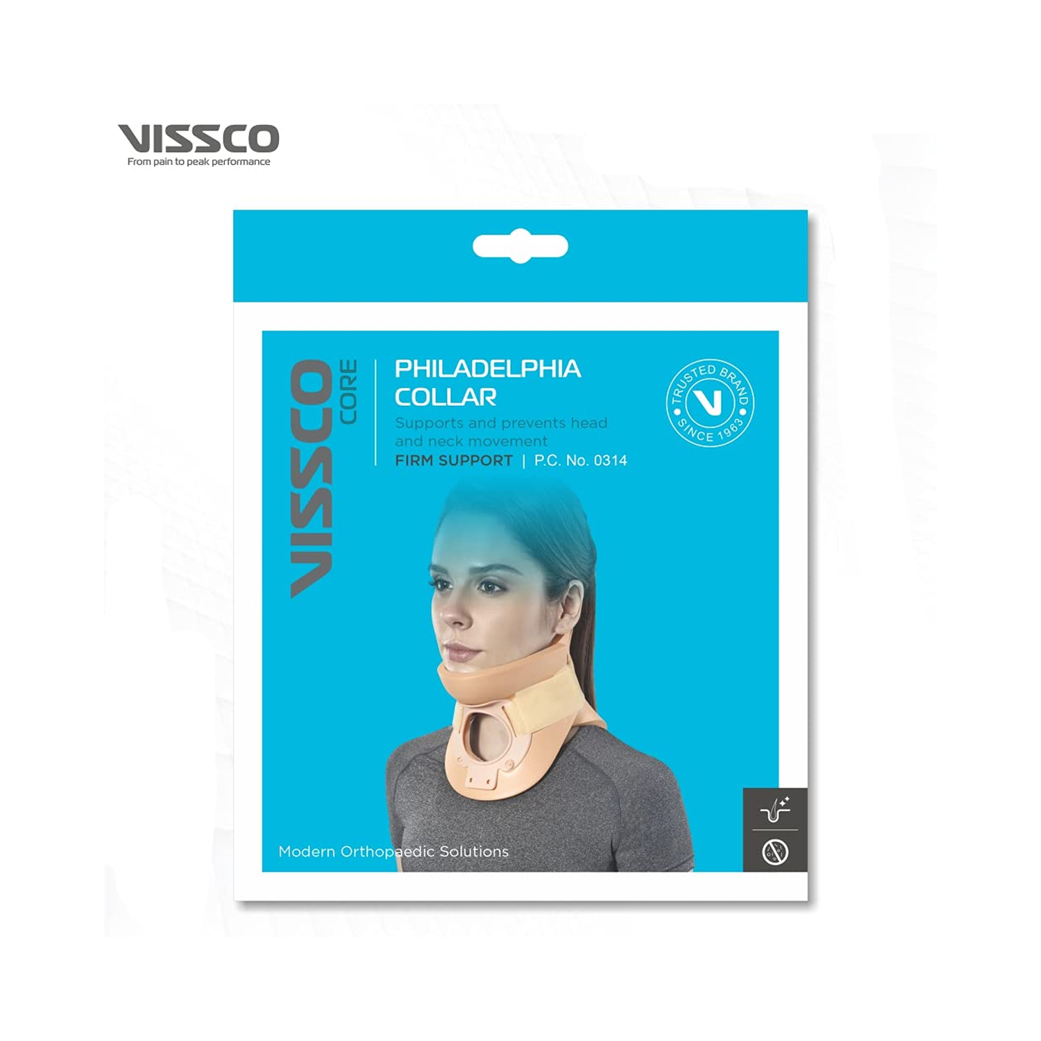 Vissco New Chin Philadelphia Collar Small Cureka