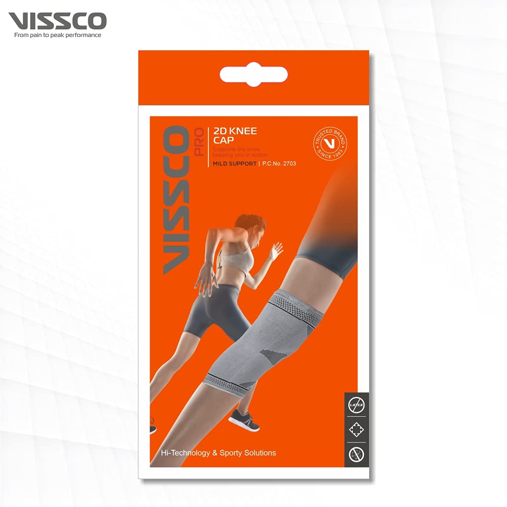 Vissco Stretchable 2D Knee Cap Medium