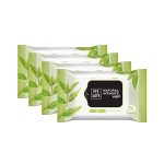 Pee Safe Natural Intimate Wipes – 10 Count (Pack of 4)