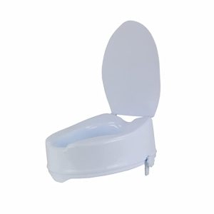 Vissco Elevated Commode Seat With Lid 6 inch