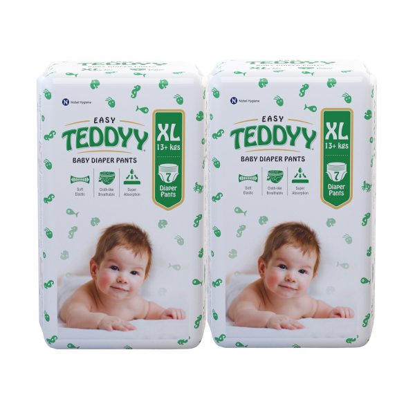 Teddyy Baby Pants Easy XL 7 Diapers