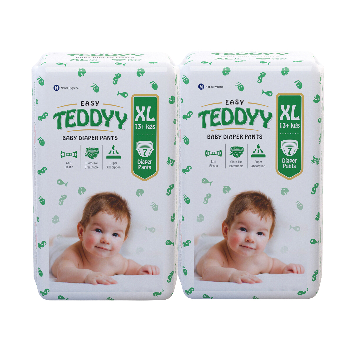 Diapers | Easy Teddyy Baby Diaper Pants Small Size 42pc | Freeup