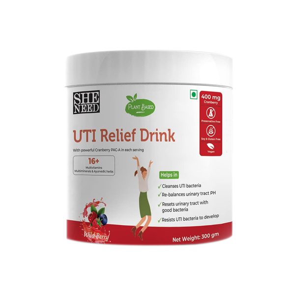 Sheneed Plant Based UTI Relief Drink for Women 300g