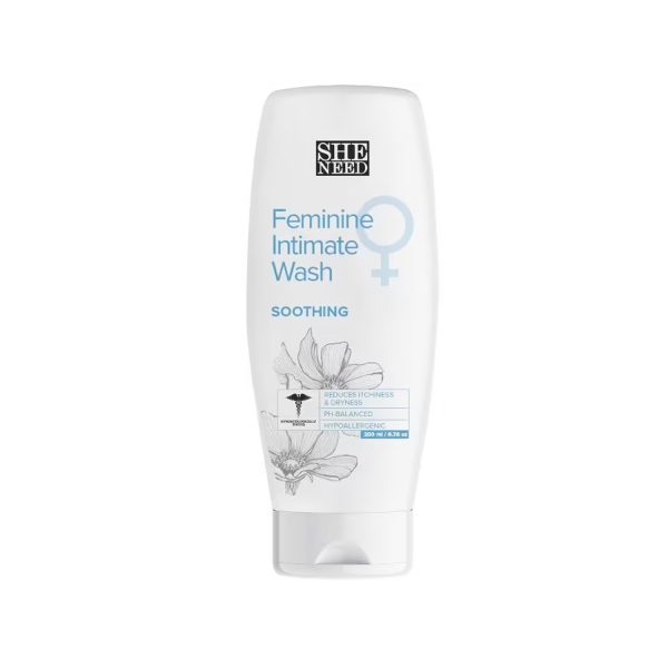 Sheneed Feminine Intimate Wash Soothing – 200ml Sheneed Feminine Intimate Wash Soothing – 200ml