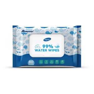 Romsons- Dignity 99% Water Wipes (Pack of 80 wipes)