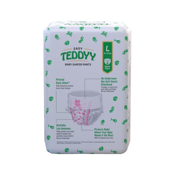 Teddyy Baby Diaper Pants(M)6-11 kgs – Simbaa