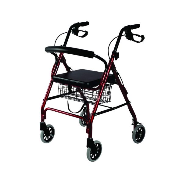 Dura Rollator Walker with Seat and Basket – Universal (PC. No.2924)