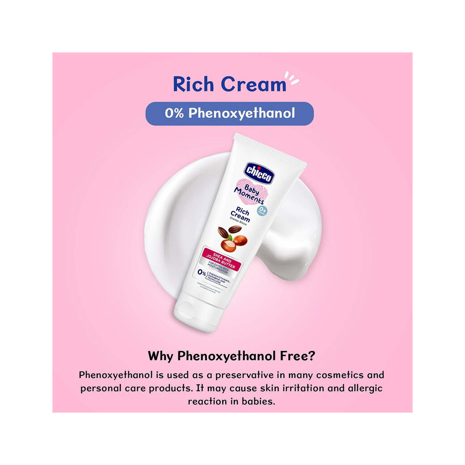 Chicco Rich Cream 50ml - Cureka