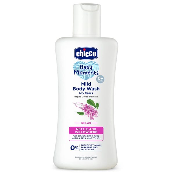 Chicco Baby Moments Mild Body Wash Relax- 200ml